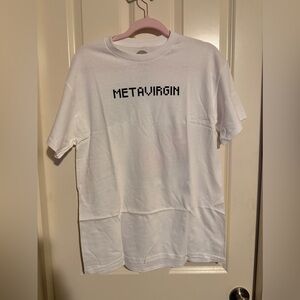 Met A Virgin Men’s Medium Funny T-Shirt, NWOT!